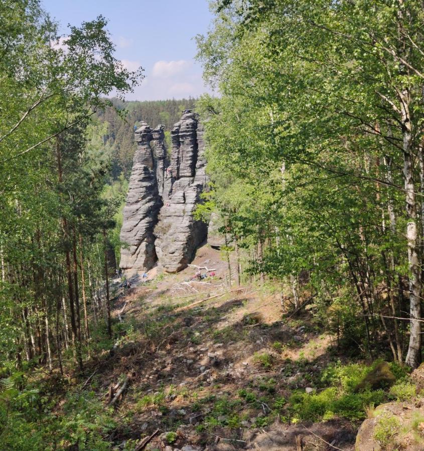Ferienwohnung Bastei Rosenthal-Bielatal Exteriör bild