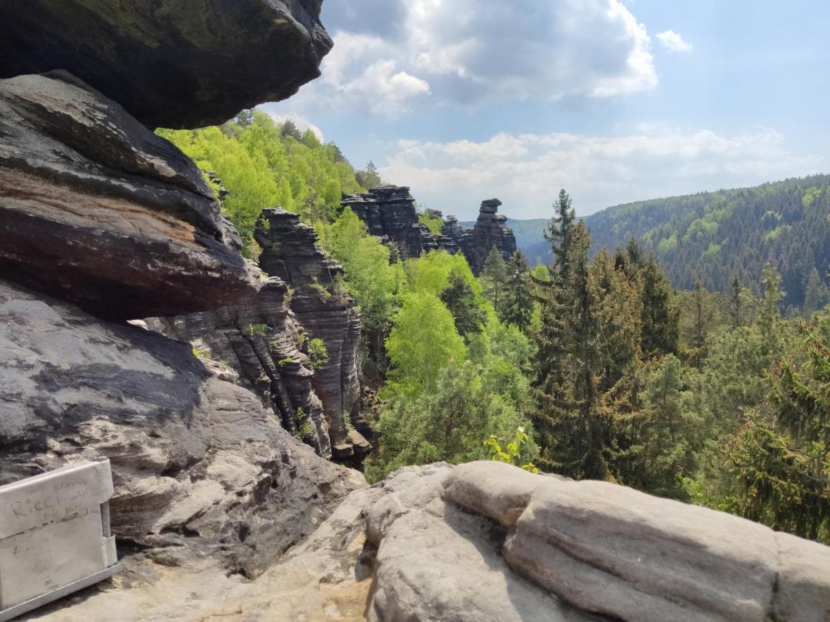Ferienwohnung Bastei Rosenthal-Bielatal Exteriör bild