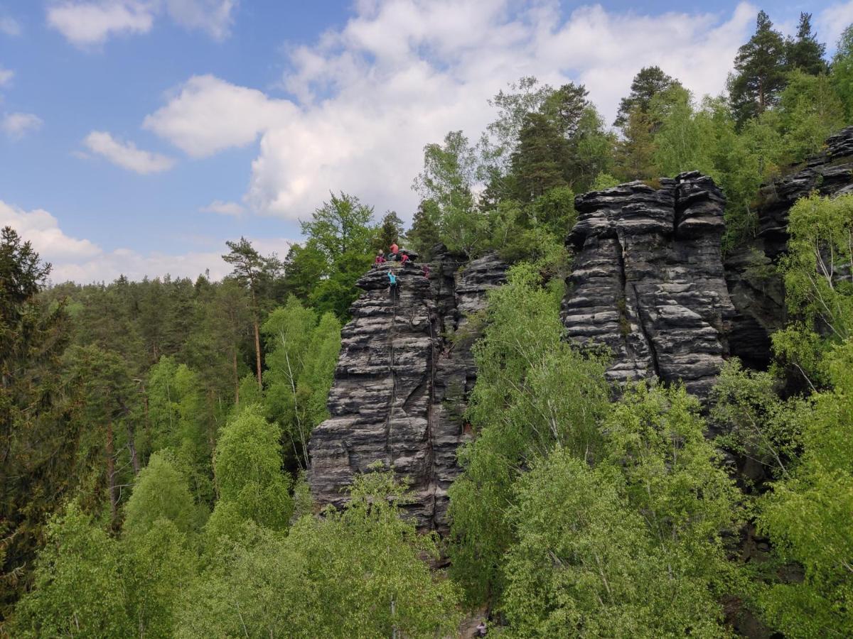 Ferienwohnung Bastei Rosenthal-Bielatal Exteriör bild