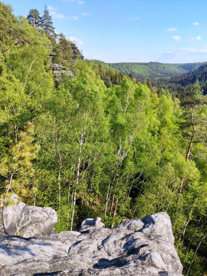 Ferienwohnung Bastei Rosenthal-Bielatal Exteriör bild
